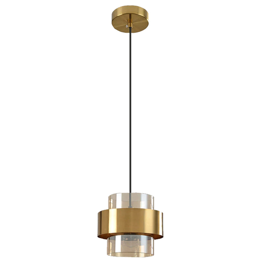 Lampa Wisząca APP1236-1CP Złota