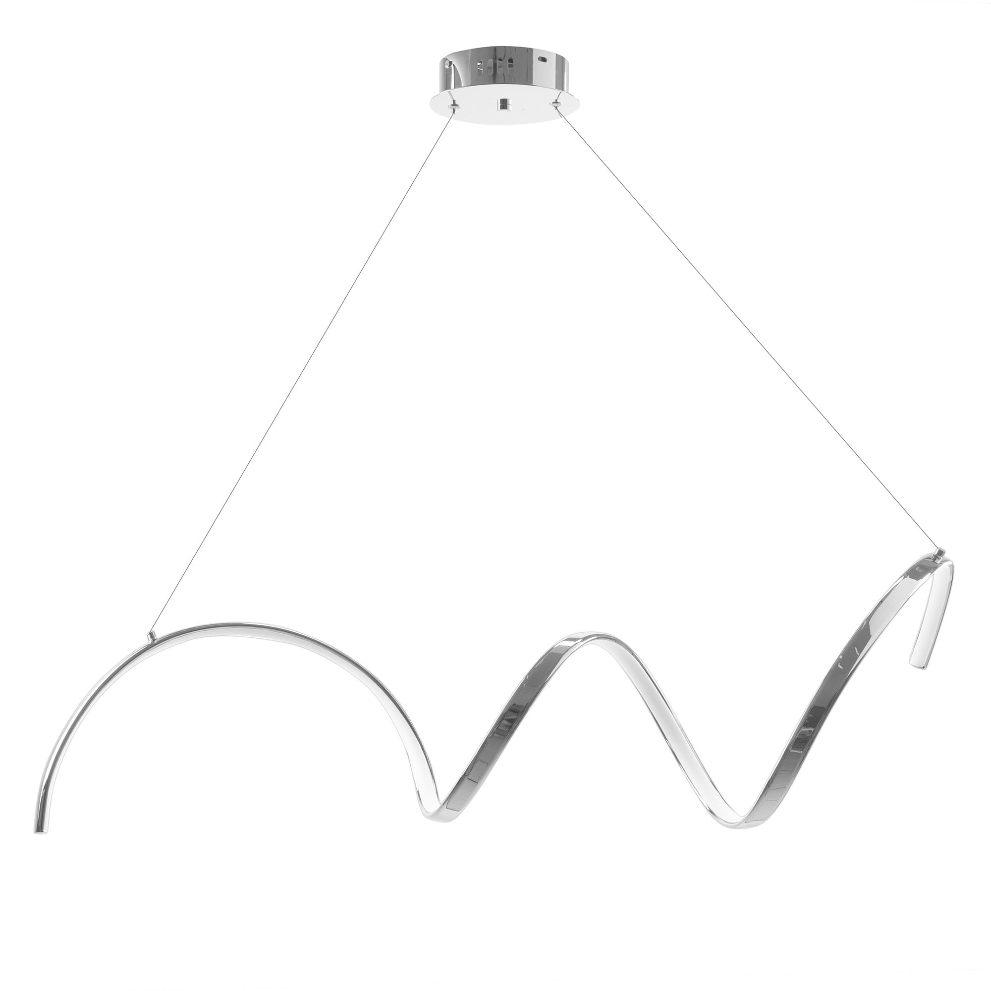 Lampa Sufitowa Wisząca Led Lhj025-cp Chrome  1