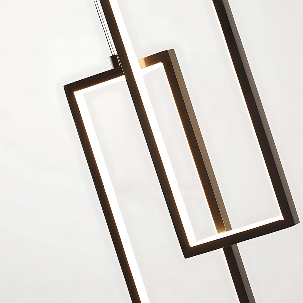 Lampa Sufitowa Wisząca Led Lhj085-2cp Czarna  5