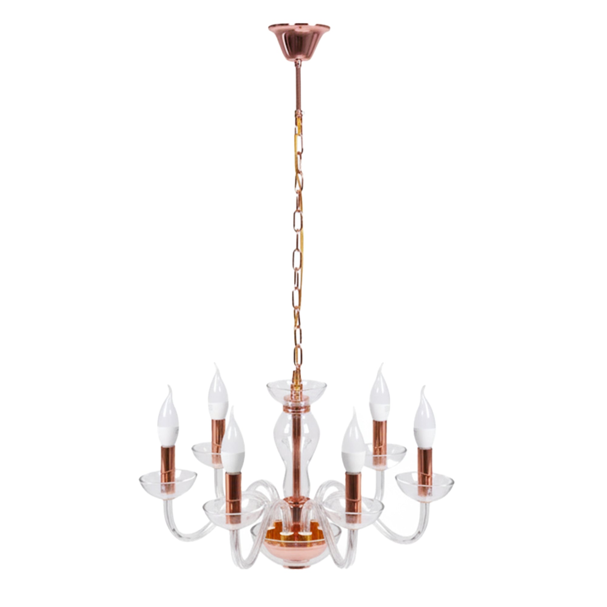 Lampa Sufitowa Wisząca APP1081-6CP  1