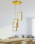 Lampa Sufitowa Wisząca Led Lhj088-3cp Złota  5