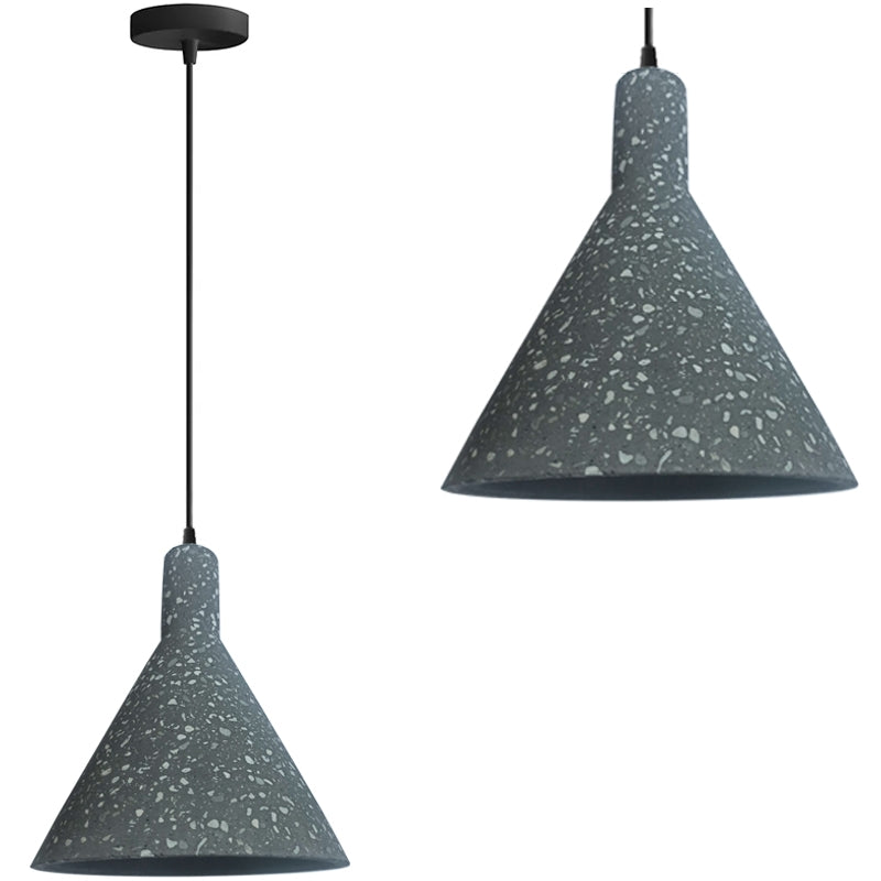 Lampa Wisząca Betonowa APP995-1CP  1