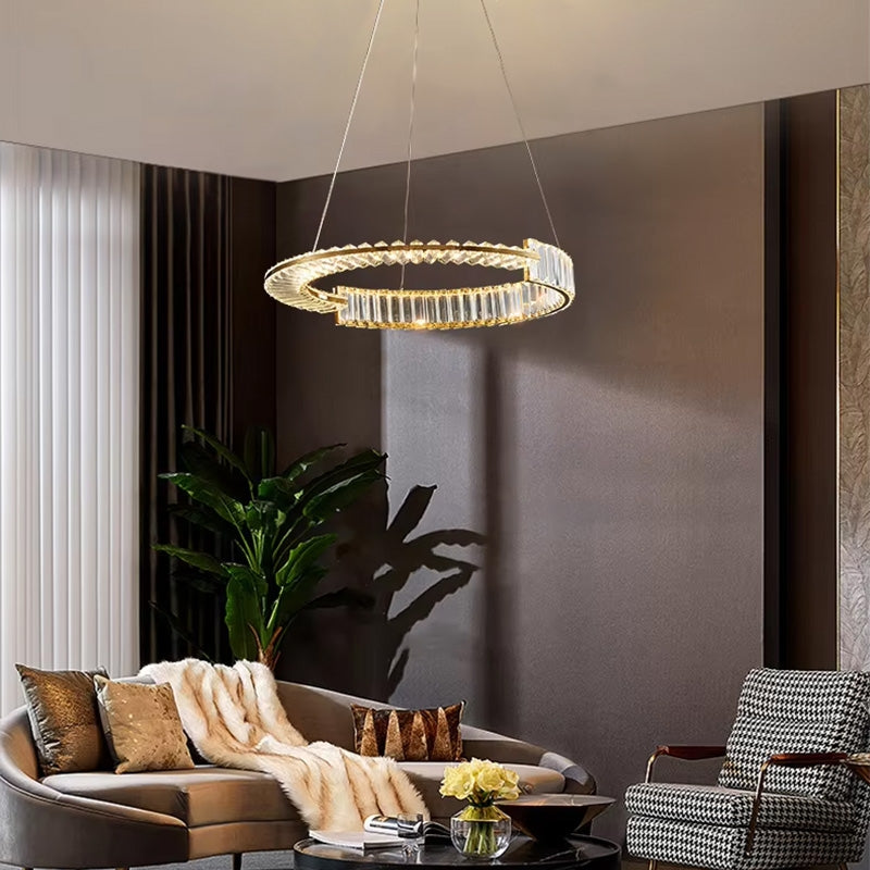 LAMPA WISZĄCA LED APP1528-CP60 GOLD  8