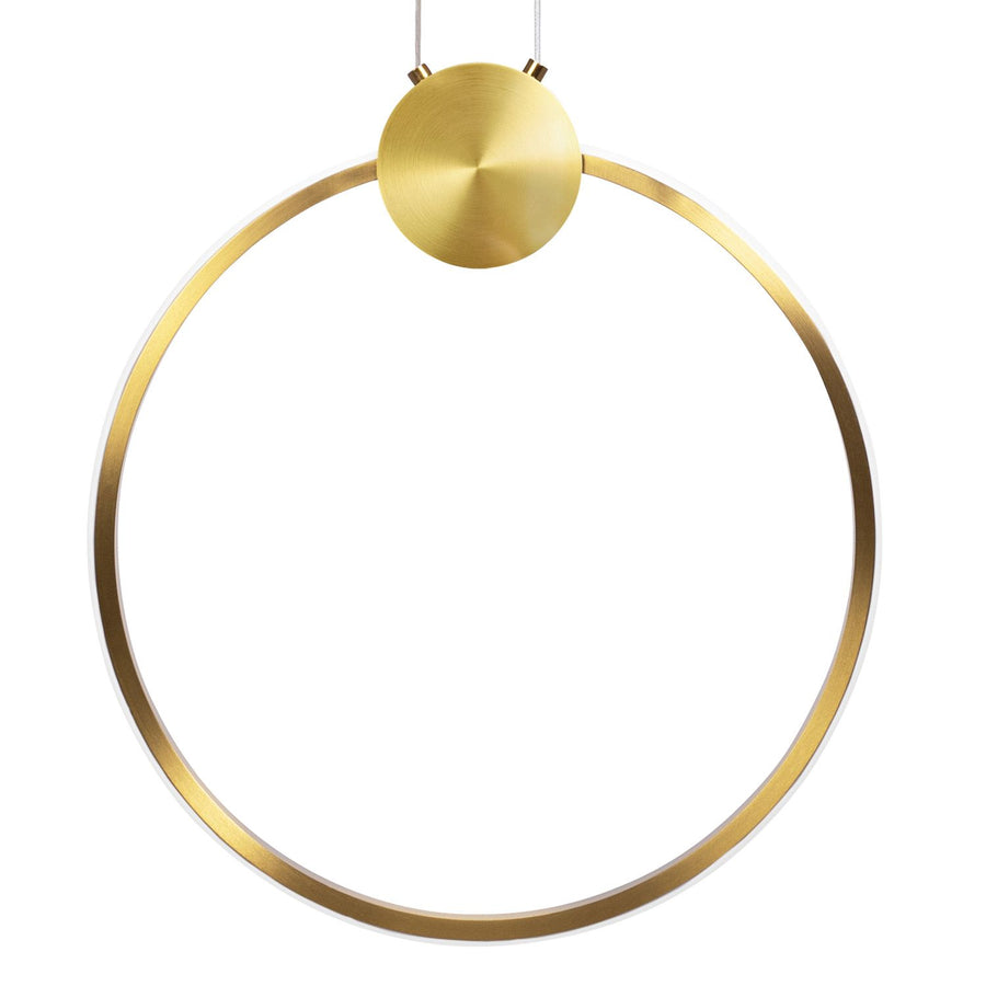 LAMPA SUFITOWA WISZĄCA LED APP1394-CP OLD GOLD 30cm