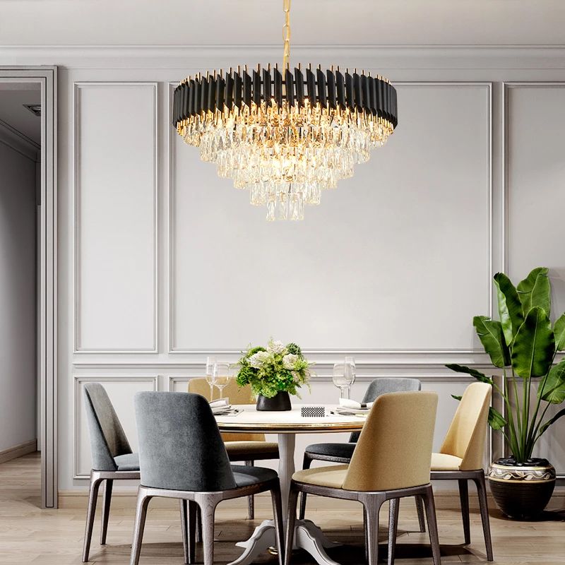 Lampa Wisząca z Kryształami APP1058-CP