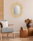 Lustro Ścienne Boho 57cm Qdj5749  4