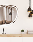 LUSTRO ŚCIENNE LED Z FUNKCJĄ BLUETOOTH 70x100cm FOG  8
