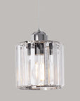 Lampa Sufitowa Kryształ APP508-1CP Srebrna