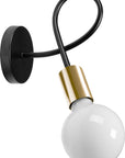 Lampa Kinkiet Ścienny Metalowy Loft PARADISE APP516-1W Złota  6