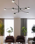 Lampa Sufitowa Nowoczesna 8-Ramienna APP598-8C