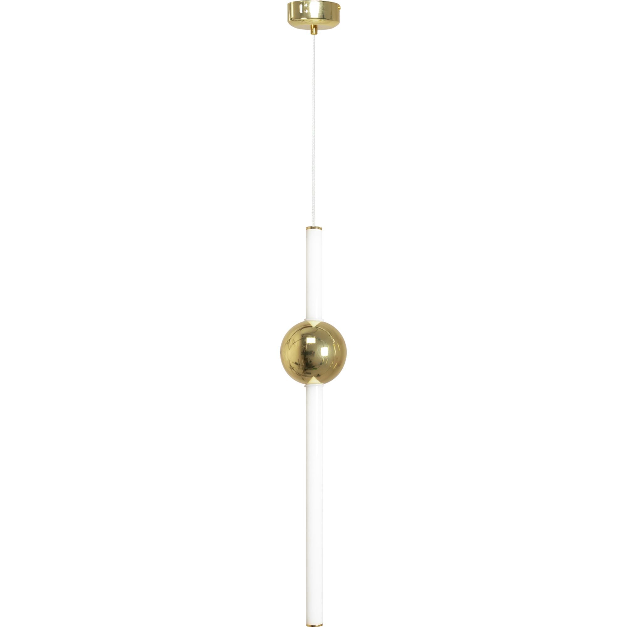 Lampa Sufitowa Wisząca Długa LED  APP476-CP Biała