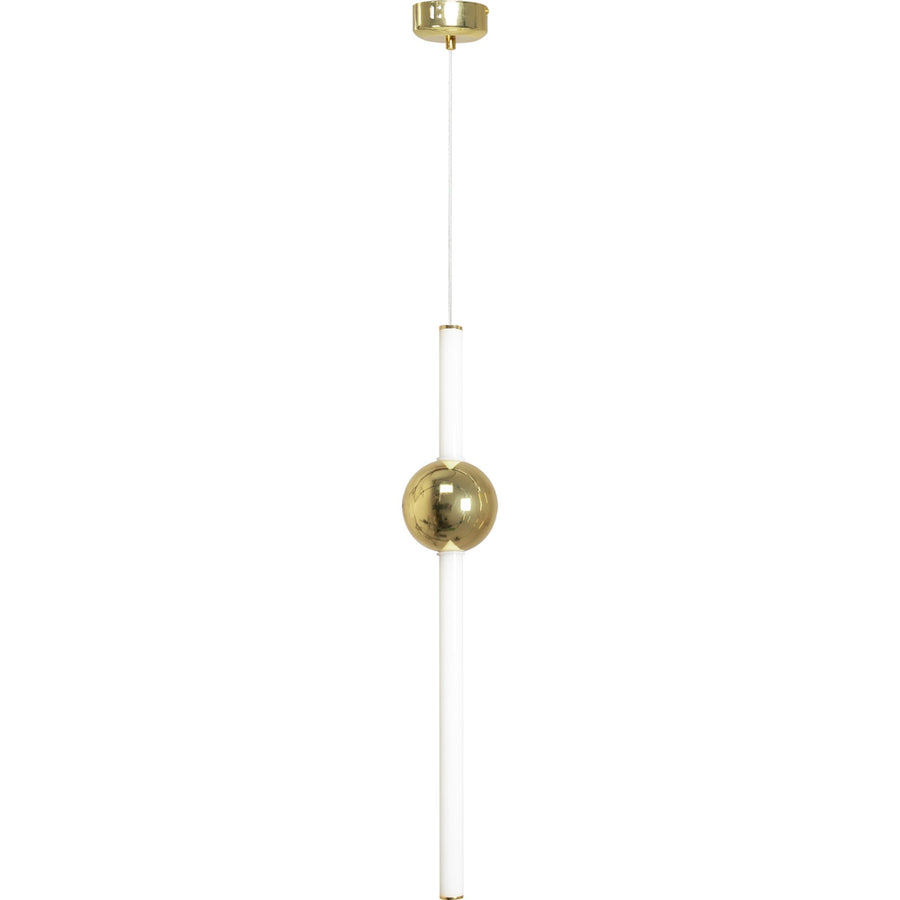 Lampa Sufitowa Wisząca Długa LED  APP476-CP Biała