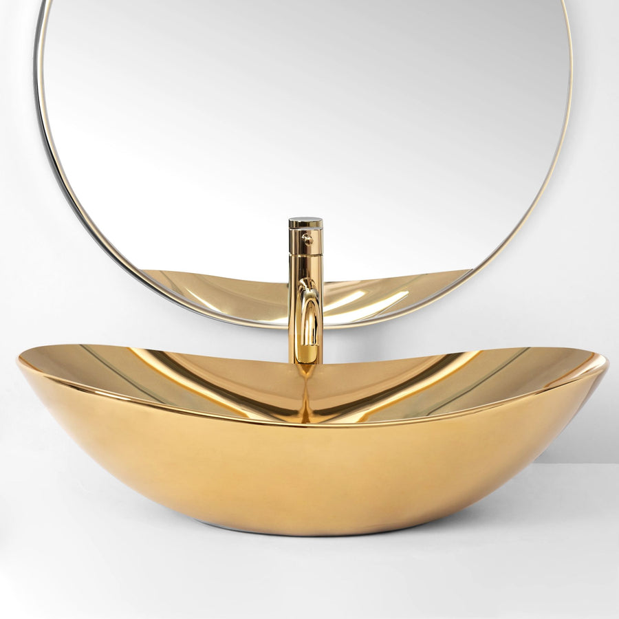 Umywalka nablatowa Rea Royal Gold