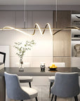 Lampa Wisząca Led Lhj023-cp 120 Cm Czarna  15