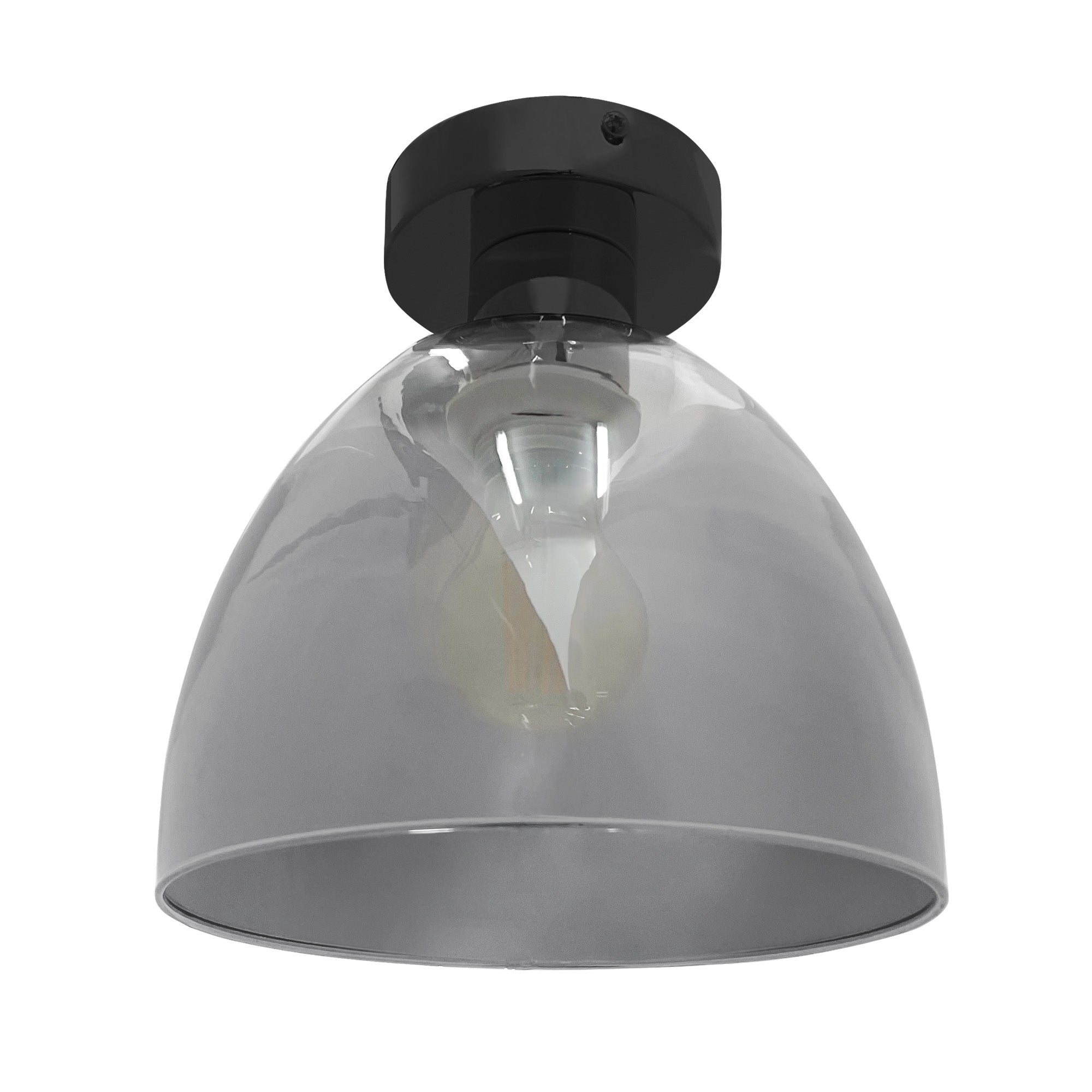 Lampa sufitowa lustrzana  APP1303-1C Czarna  1