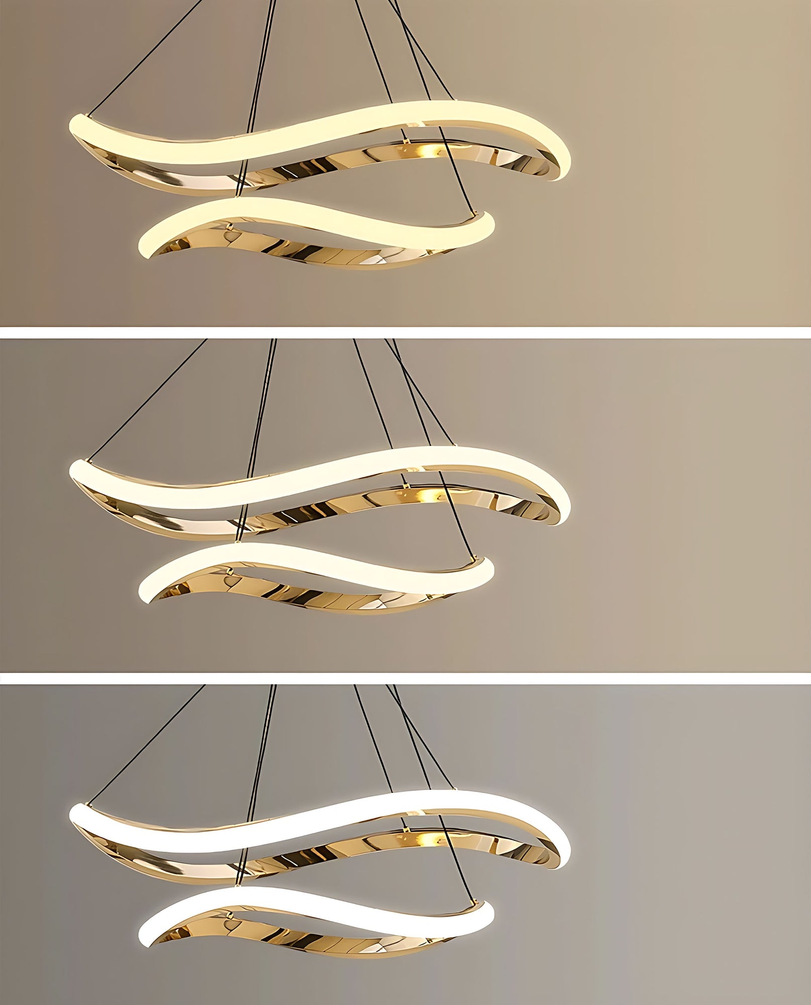 Lampa Wisząca Lhj017-cp2 Gold  6