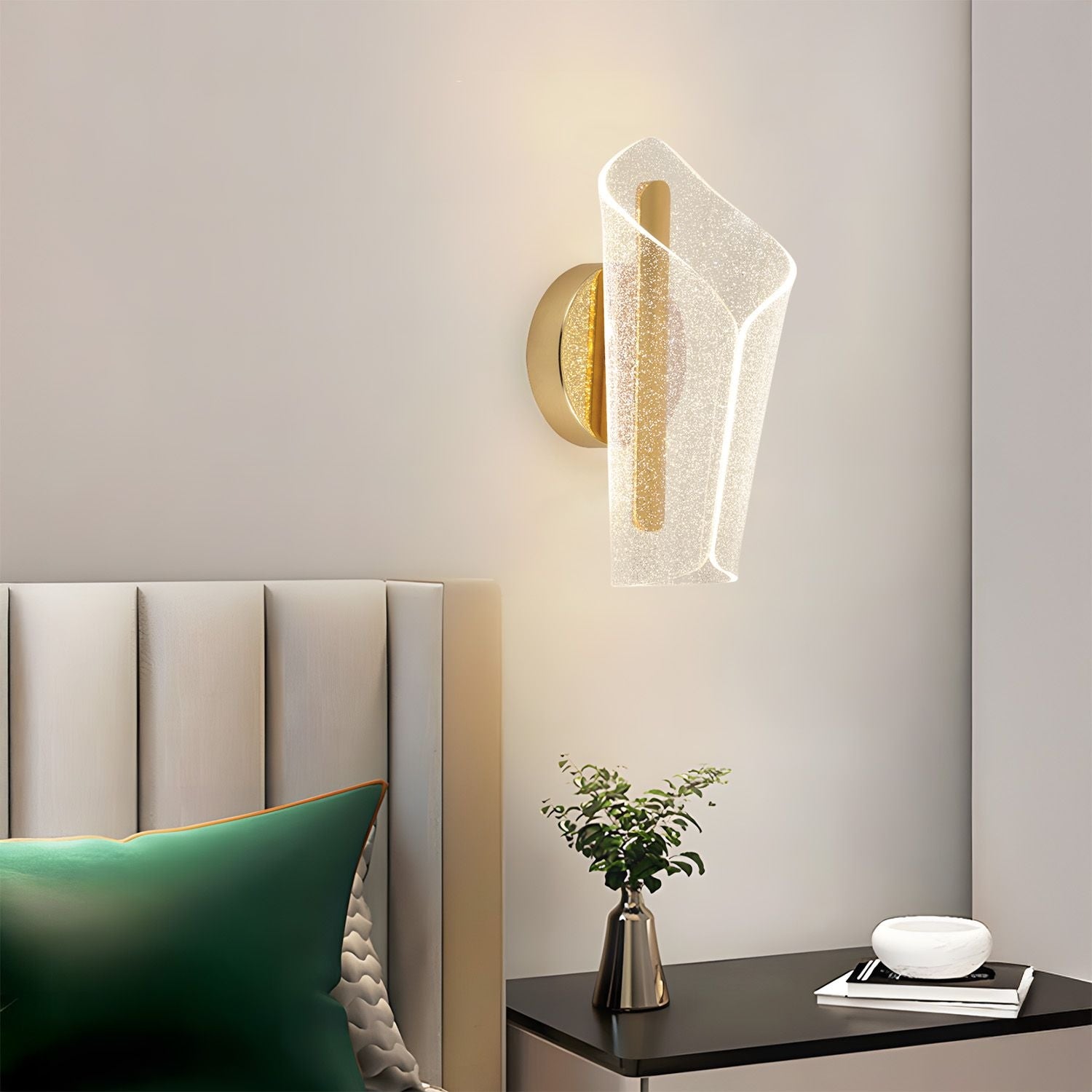 Kinkiet Led G030-w Złoty  7