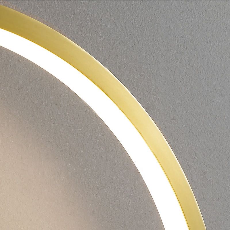 LAMPA ŚCIENNA KINKIET LED APP1387-CW GOLD 40cm