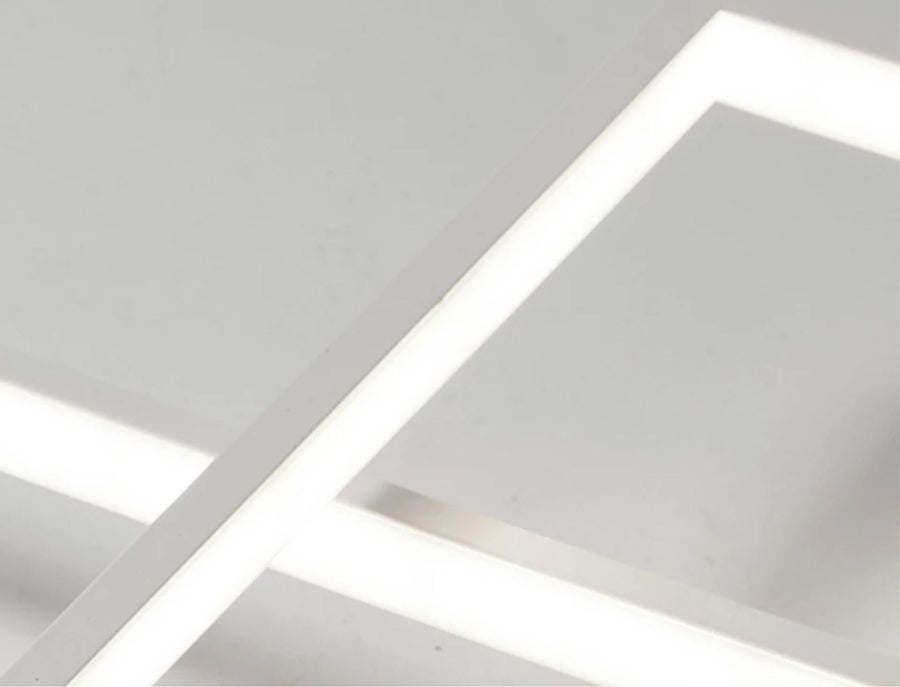 Lampa sufitowa nowoczesna LED + PILOT APP660 Biała