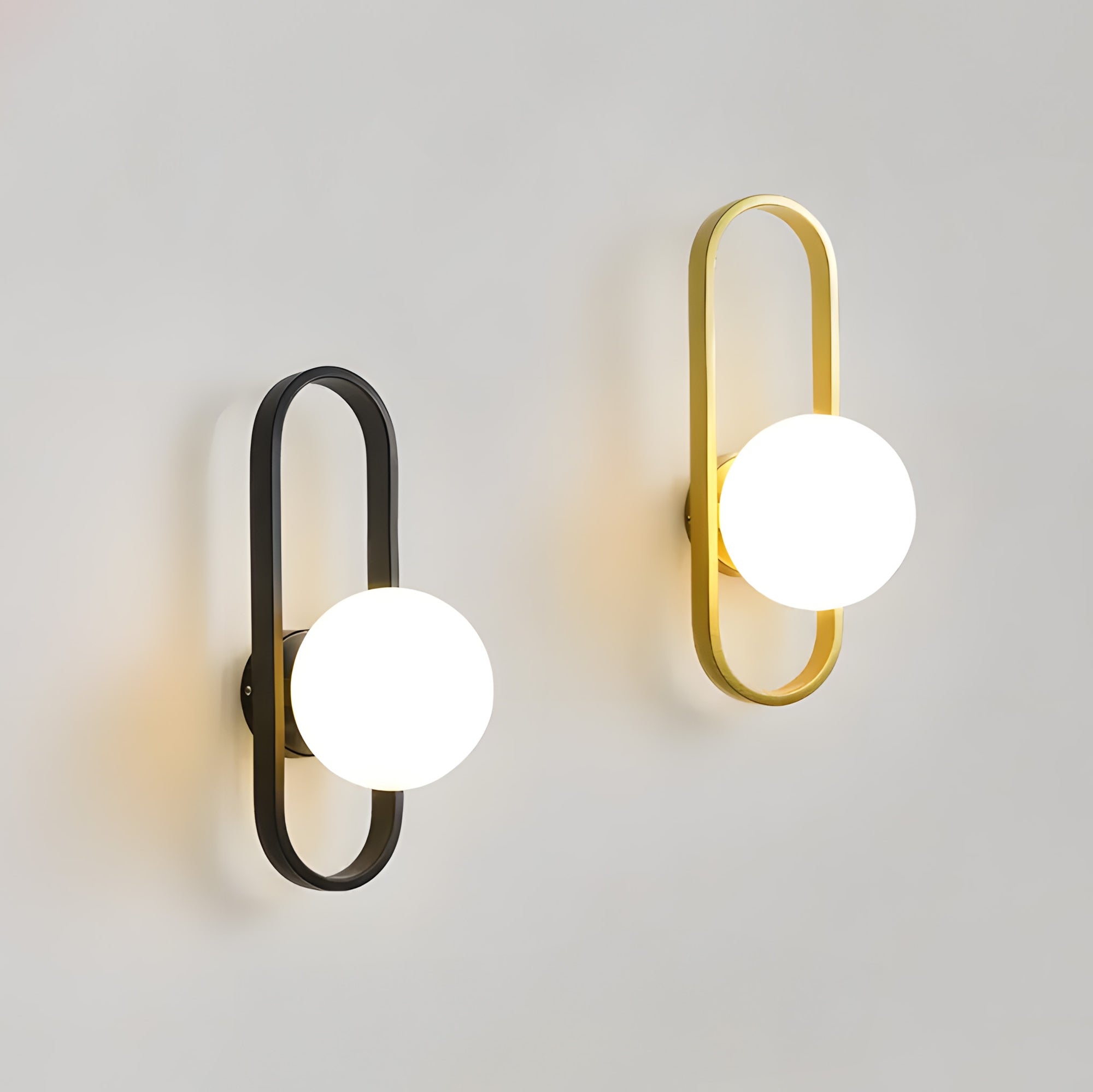 Lampa Ścienna Kinkiet APP1756-1W Brush Gold White  7