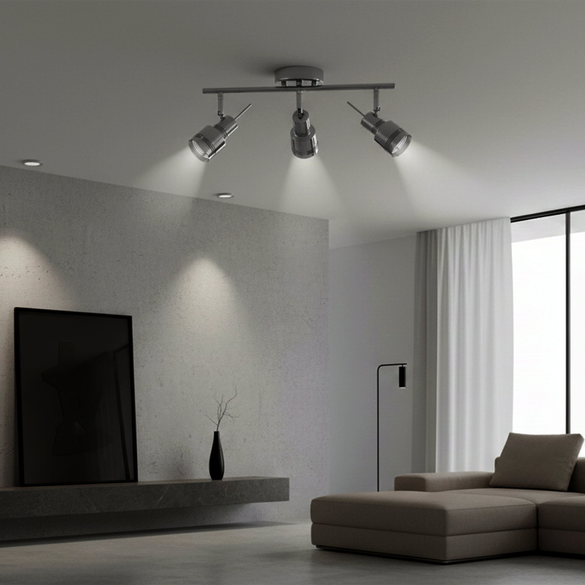 LAMPA SUFITOWA / ŚCIENNA SPOT REFLEKTOR APP747-3C  2