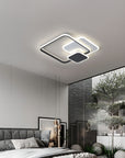 Lampa Sufitowa Lhj079-c Plafon Led Czarna  7