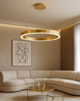 Lampa Wisząca Led Lhj051-cp1 C Złota Szczotkowana  7