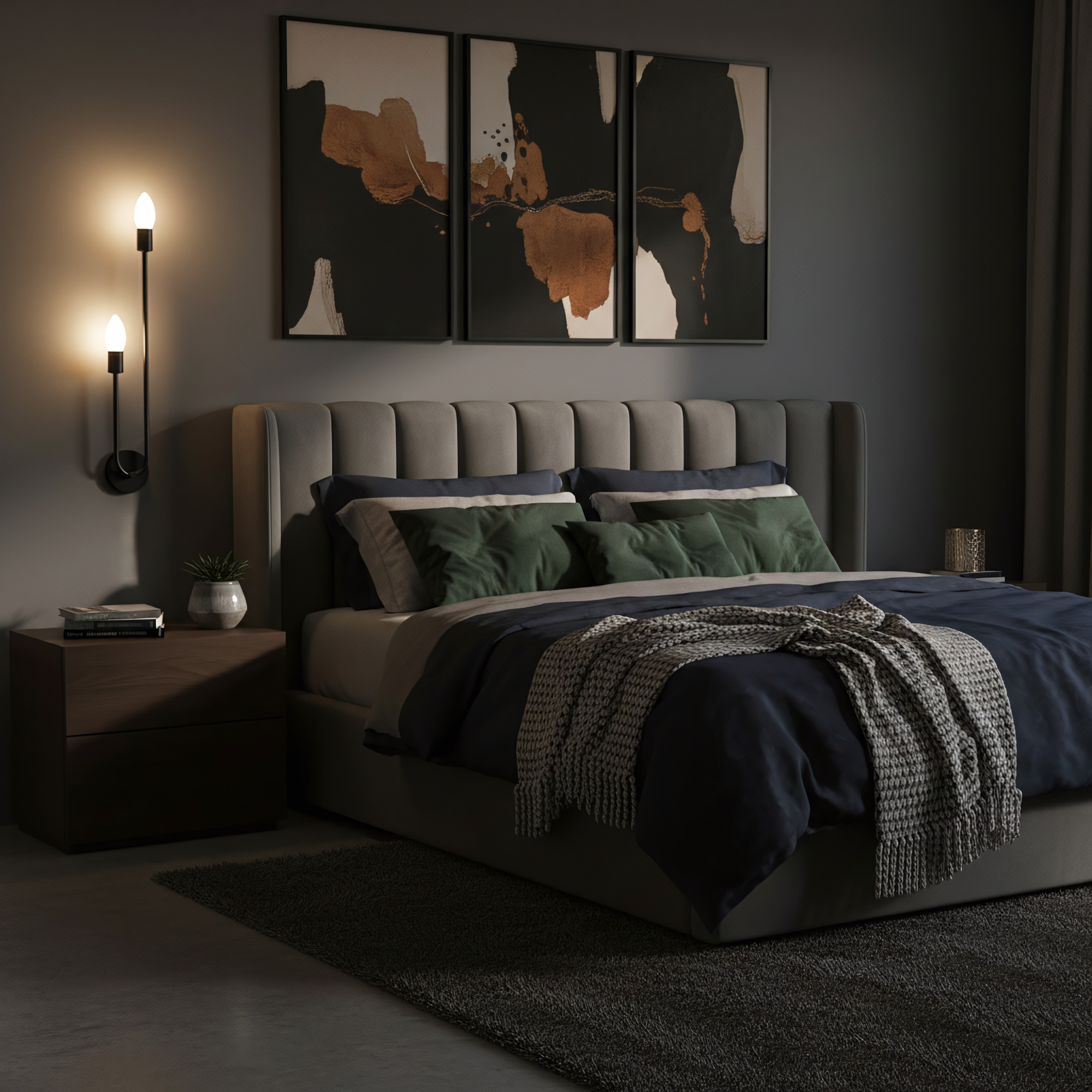 LAMPA ŚCIENNA KINKIET APP1147-2W czarna  7