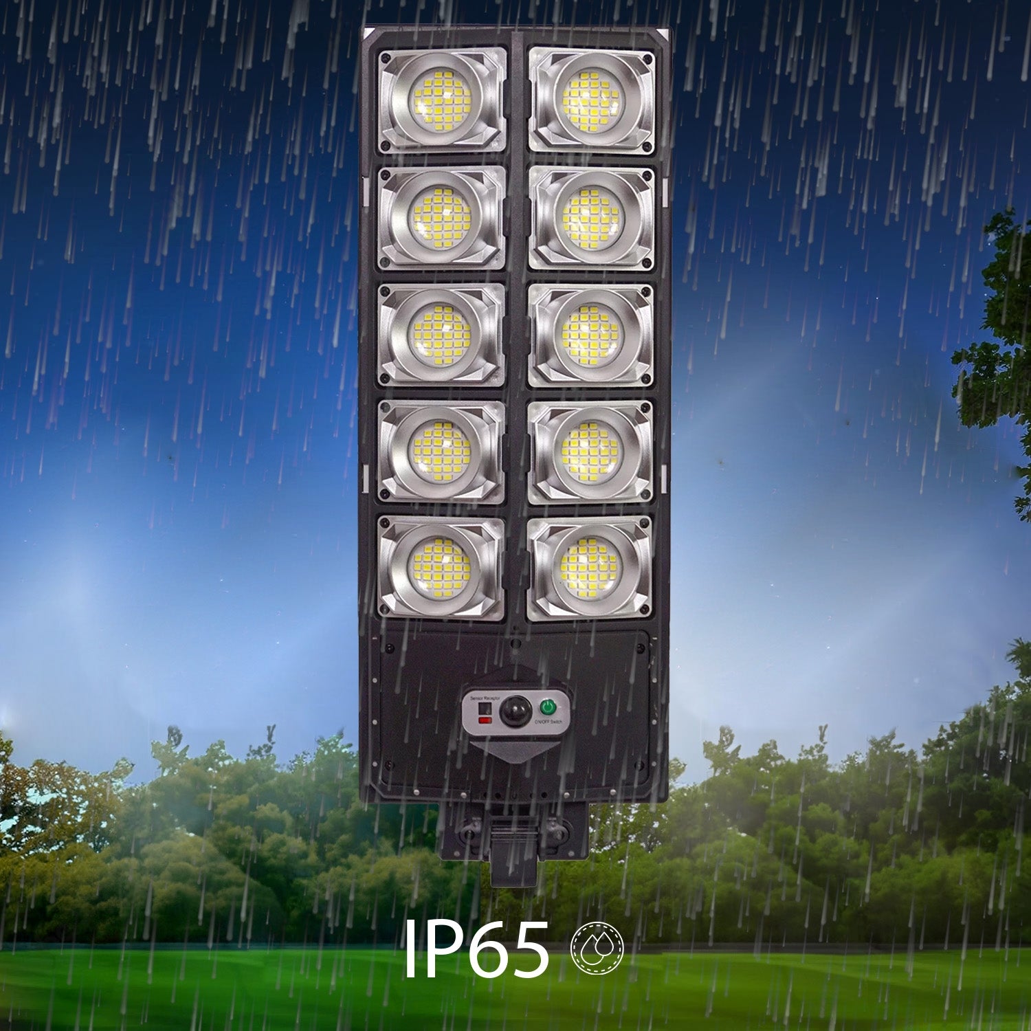 Lampa solarna LED z czujnikiem ruchu RSL017  4