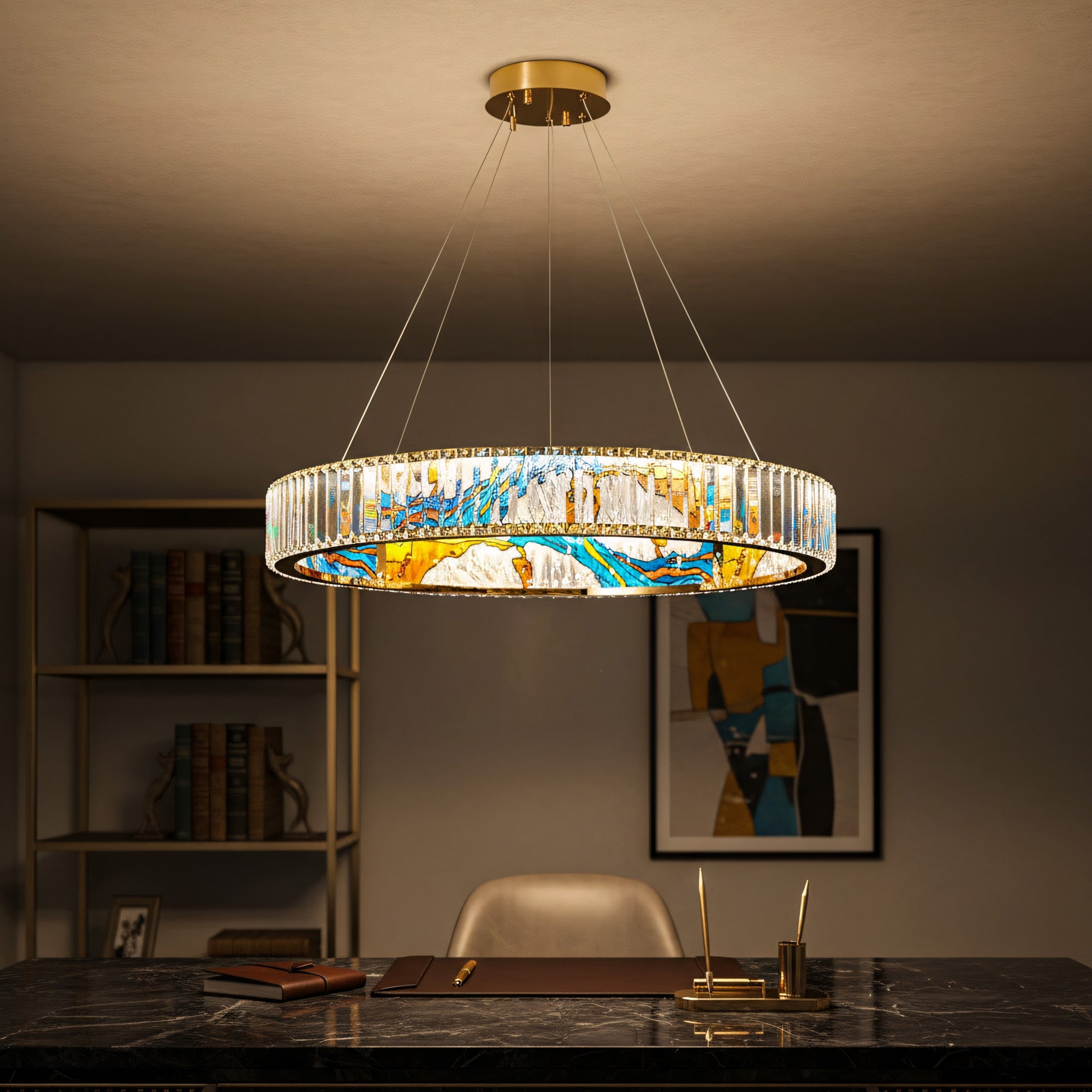 Lampa Sufitowa Wisząca Led App1748-cp 60cm  7