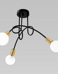 Lampa Paradise 3  APP517-3C Czarna