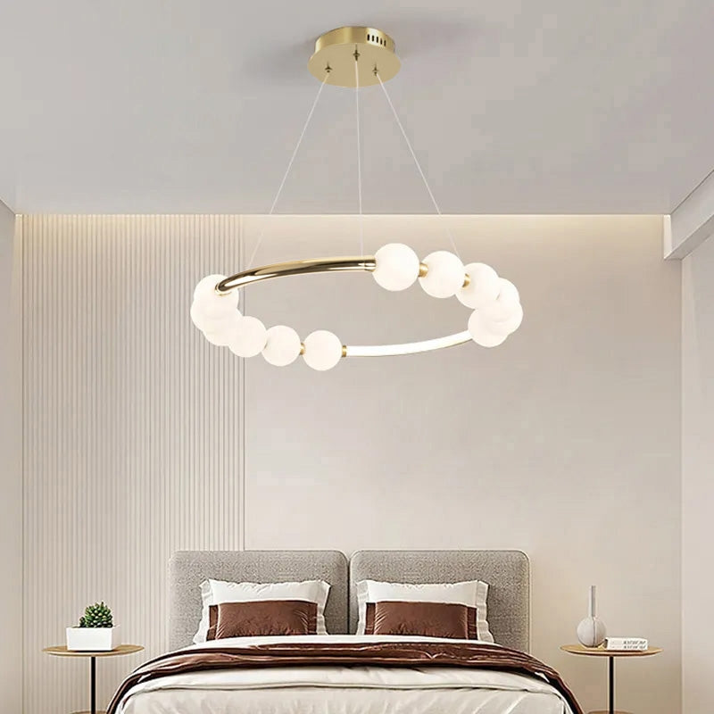 Lampa Wisząca Led App1553-cp Gold  6