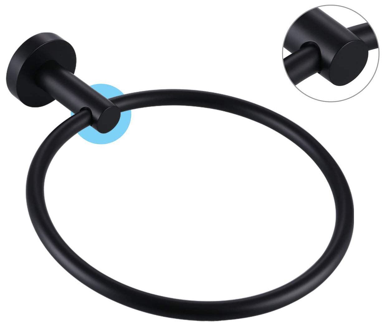 Wieszak łazienkowy RING 332915A MIST 05 CZARNY