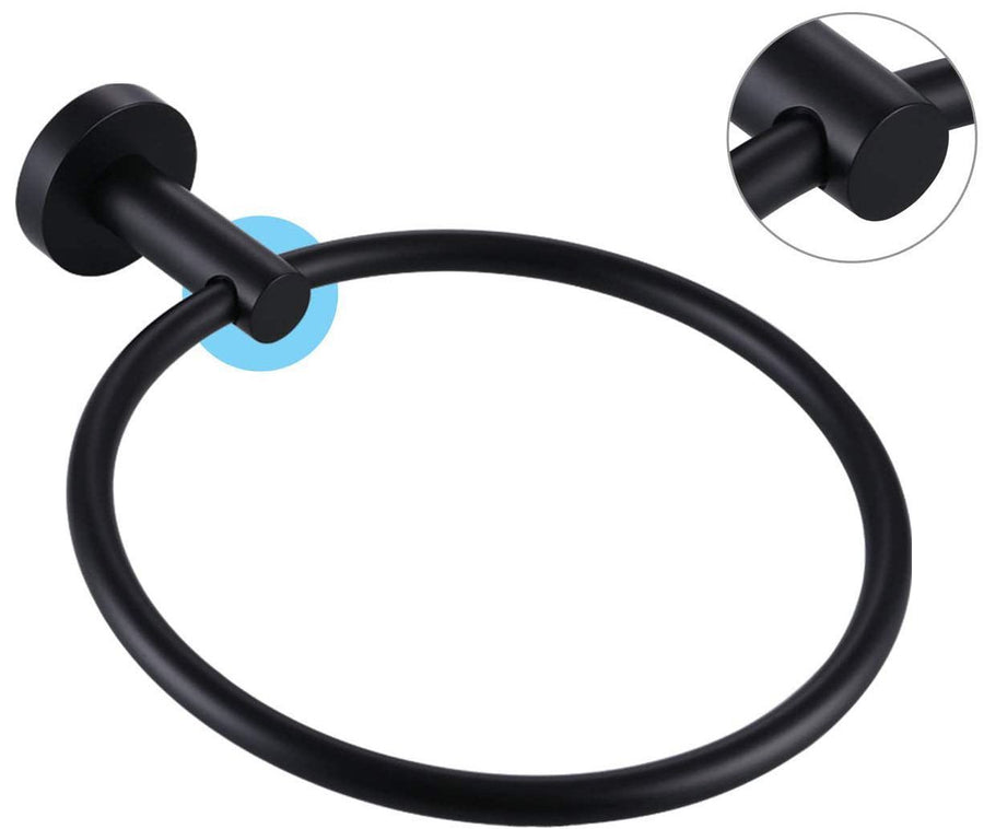 Wieszak łazienkowy RING 332915A MIST 05 CZARNY