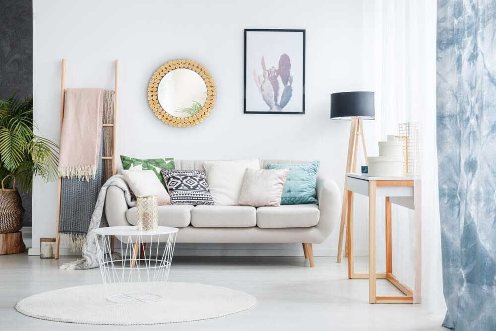 Lustro Ścienne Boho 36cm Klna-mr01  10