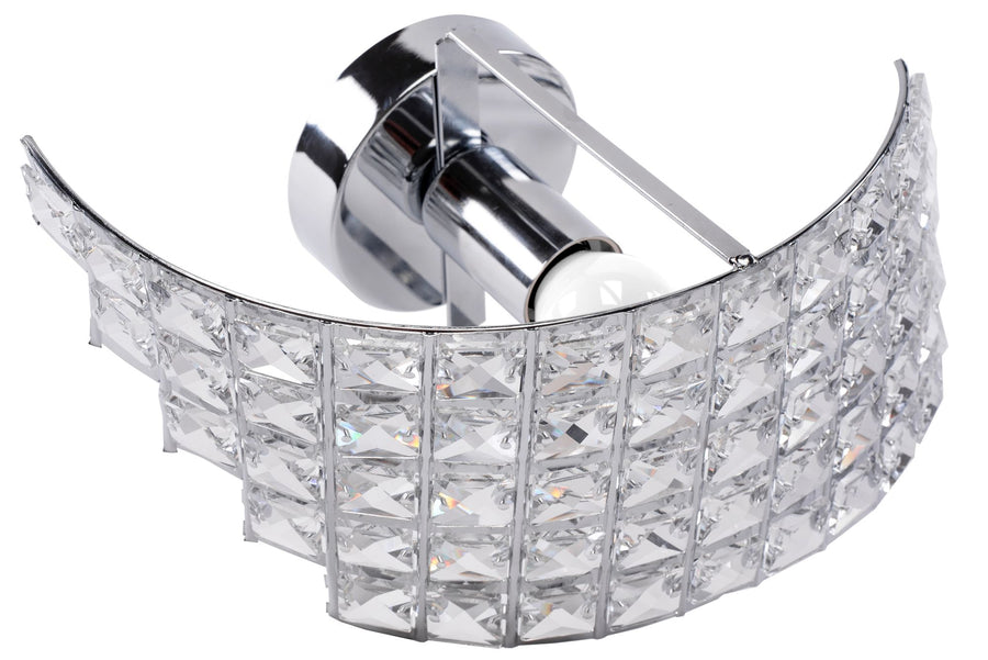 LAMPA ŚCIENNA KINKIET W STYLU GLAMOUR  APP676-1W E27
