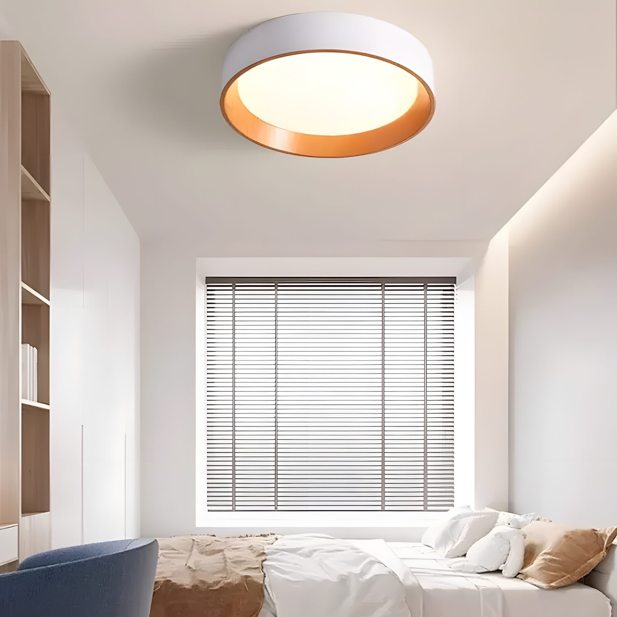 Lampa Sufitowa Plafon G115-c 40cm Wood  8