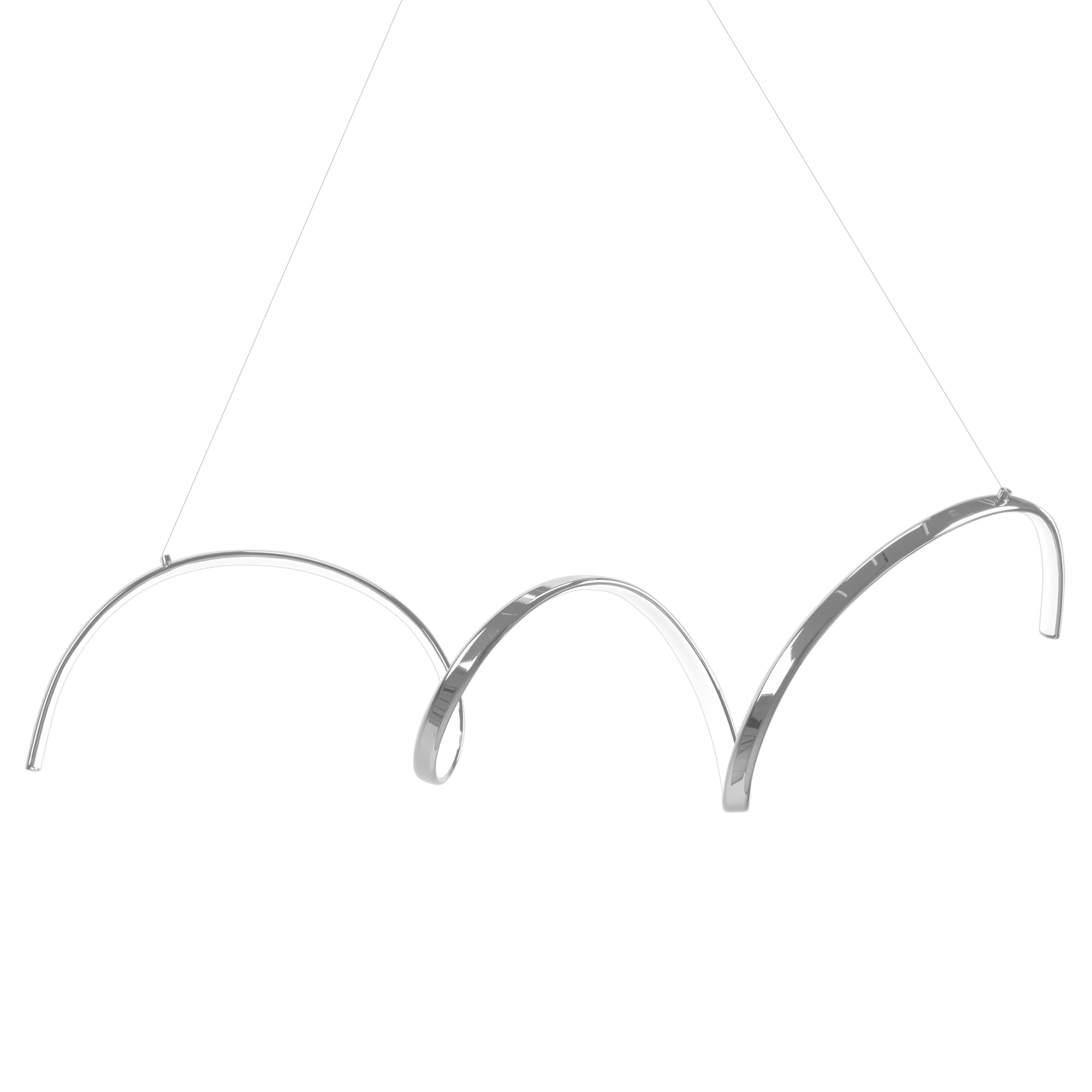 Lampa Sufitowa Wisząca Led Lhj025-cp Chrome  5