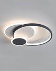 Lampa sufitowa APP1709-C plafon LED Czarny + pilot  8