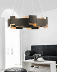 Lampa Sufitowa Wisząca Czarna APP1561-6CP  4