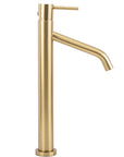 Bateria Umywalkowa REA LEVEL Szczotkowana Złota Wysoka Brush Gold