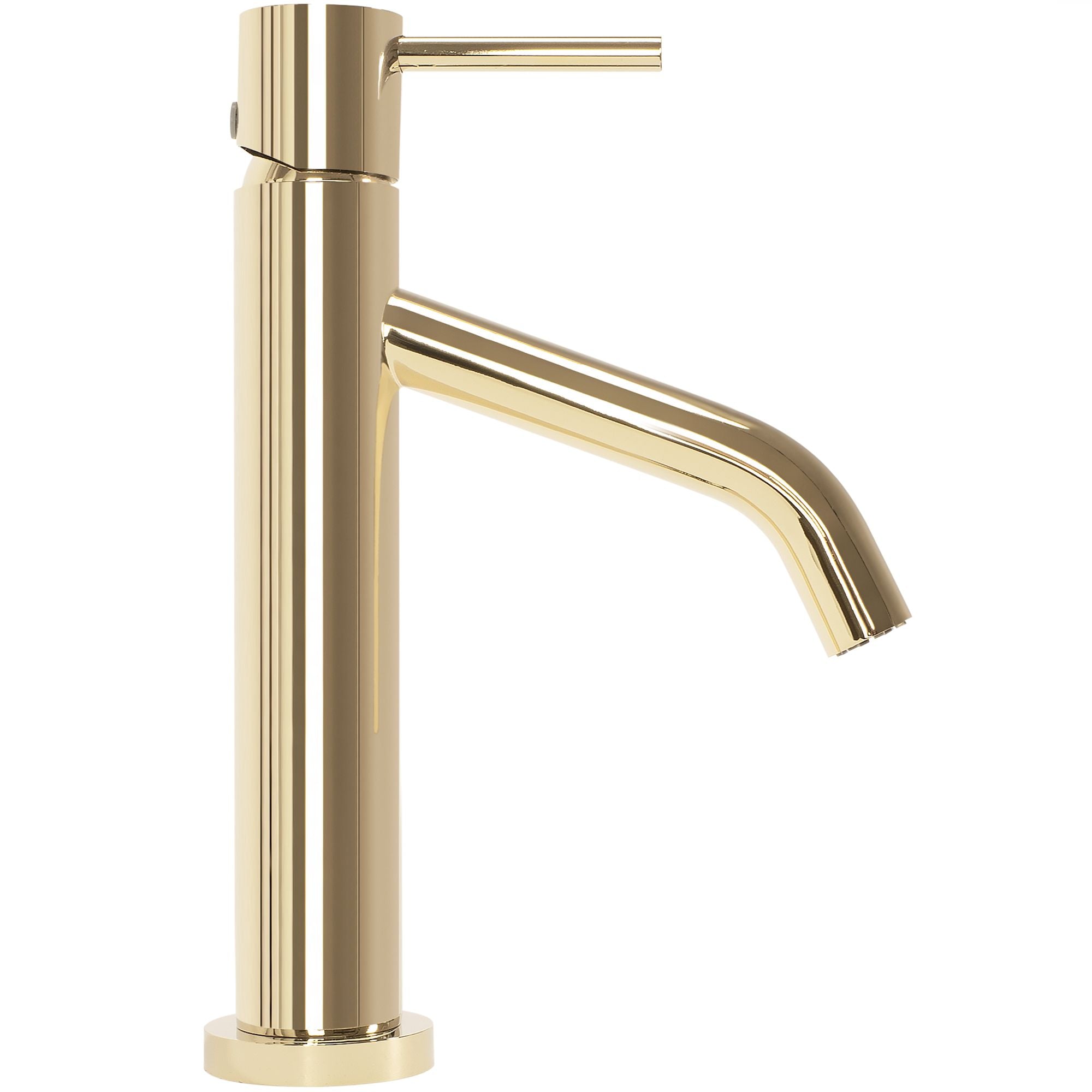 Bateria Umywalkowa REA LEVEL Złota Niska Gold