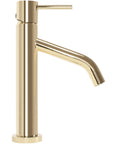 Bateria Umywalkowa REA LEVEL Złota Niska Gold