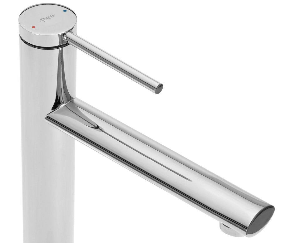 Bateria Umywalkowa REA OVAL Chrom Wysoka