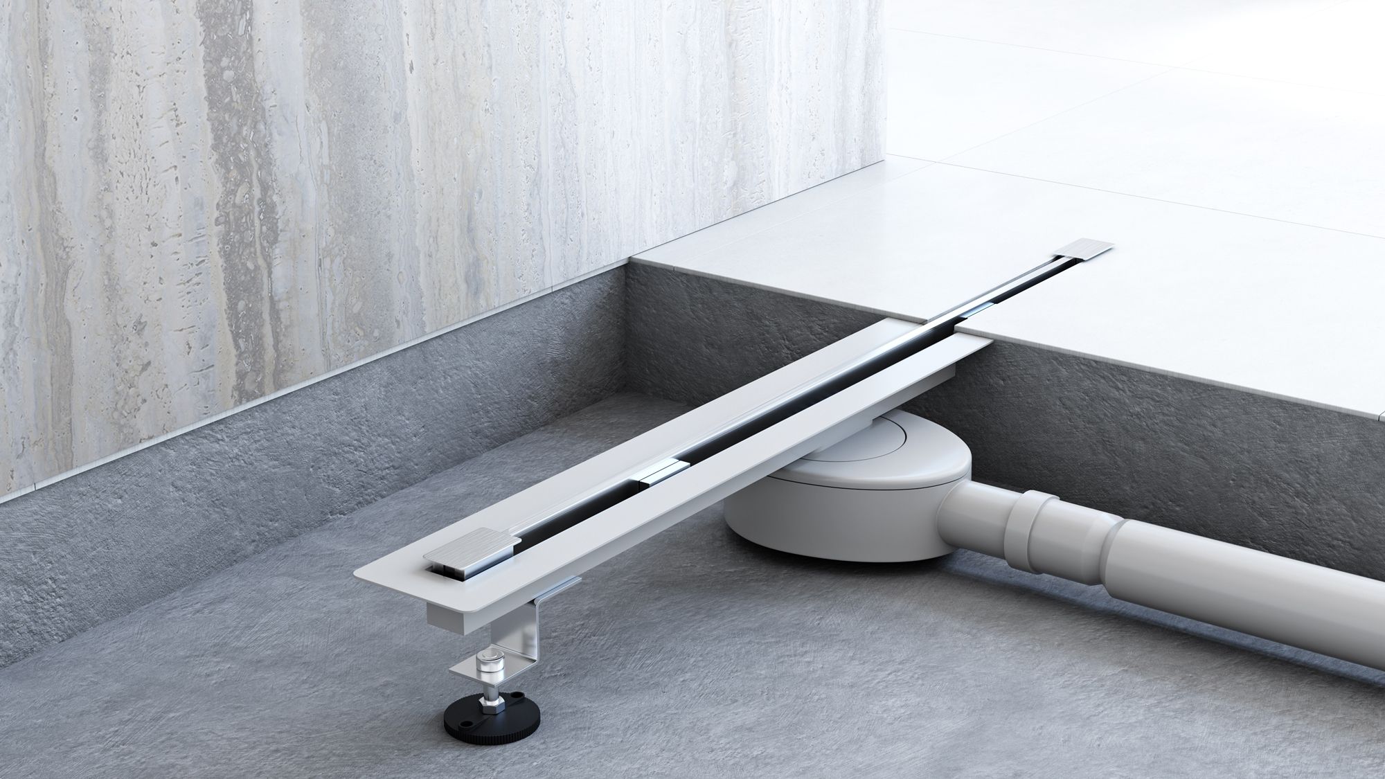 Odpływ Liniowy REA NEO Ultra SLIM PRO Stal szczotkowana 60