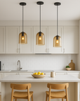 Lampa Wisząca APP1704-1PC Amber  4