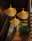 Lampa Wisząca Bambusowa APP1642-1CP 30cm  10