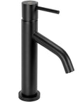 Bateria Umywalkowa REA LEVEL Czarna Niska Black Mat