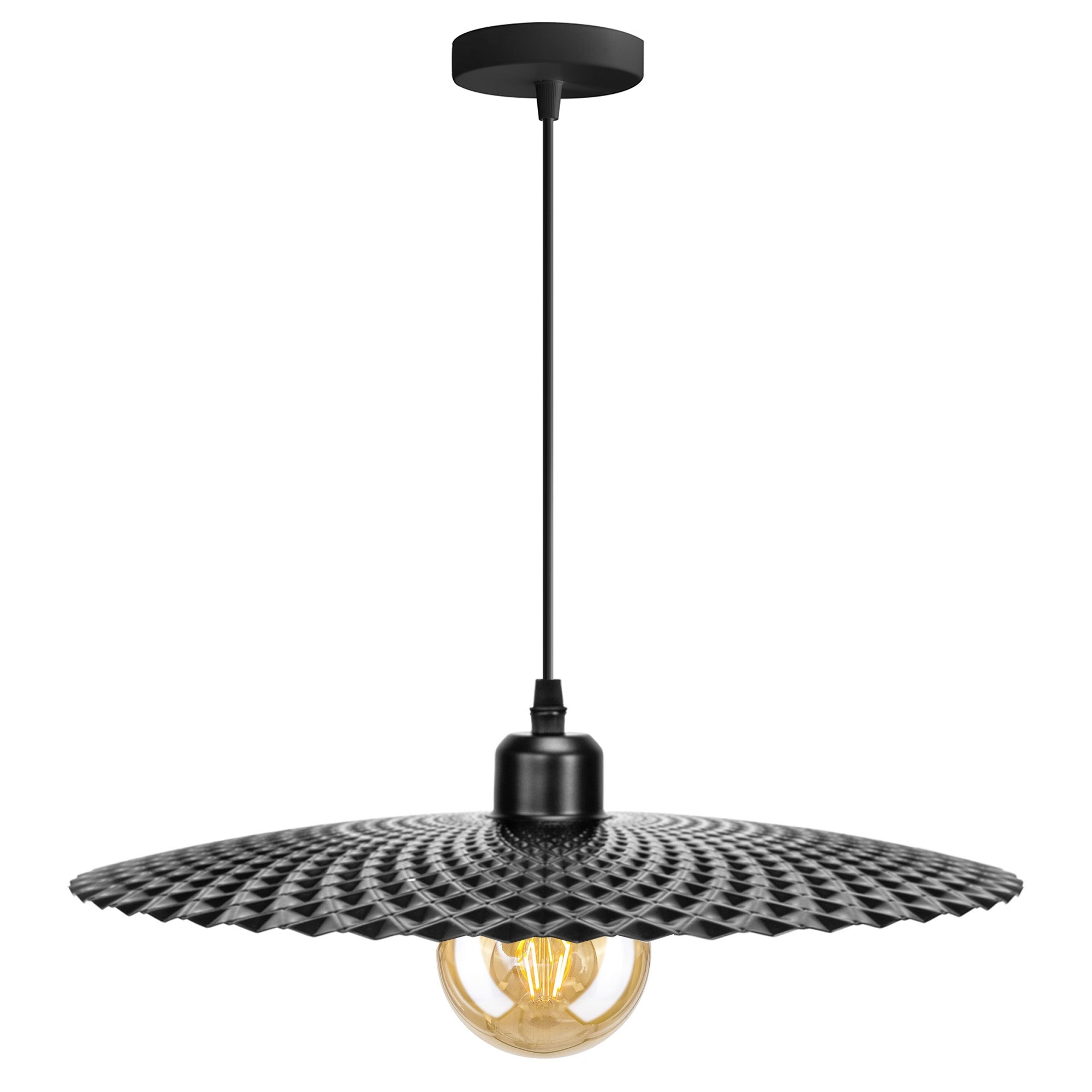 Lampa Wisząca APP1289-1CP Black  1