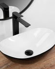 Umywalka Nablatowa REA Royal Mini Black White